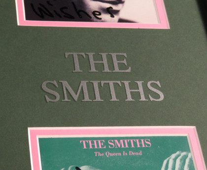 The Smiths Signed Framed Display