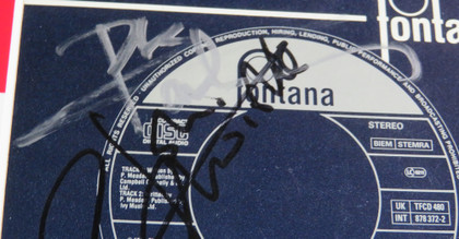 The Who Signed Framed Display