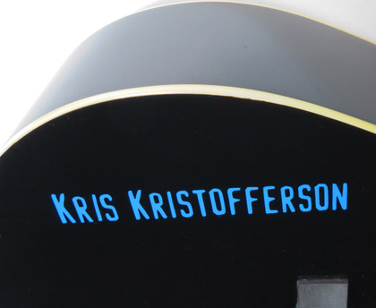 Kris Kristofferson Signed Guitar