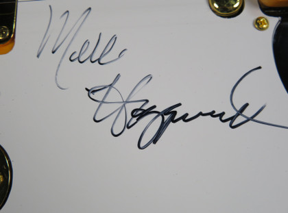 Merle Haggard Signed Guitar