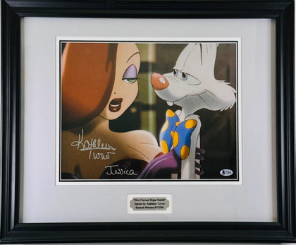 Who Framed Roger Rabbit Autographed Display
