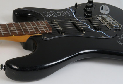 Angus Young Signed Guitar