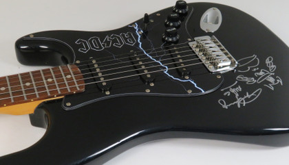 Angus Young Signed Guitar