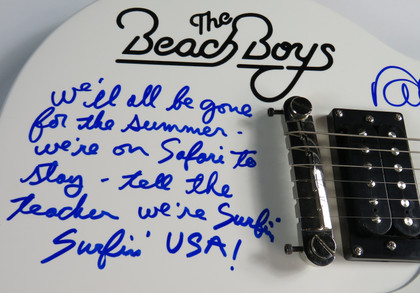 The Beach Boys Signed Guitar