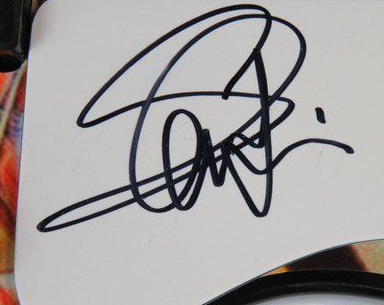 Steve Harris Signed Bass Guitar