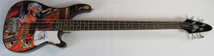 Steve Harris Signed Bass Guitar