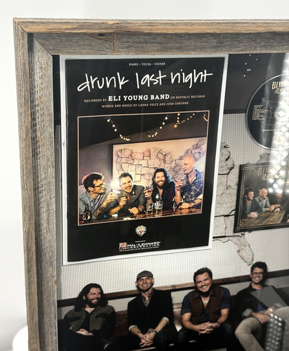 Eli Young Band #1 Award "Drunk last night"