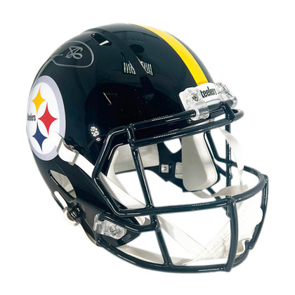 Hines Ward Signed Pittsburgh Steelers Speed Full-Size Replica Football Helmet (BECKETT)