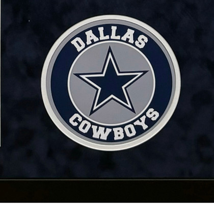 Jason Witten Signed Dallas Custom Suede Matte Framed Football Jersey (Beckett)