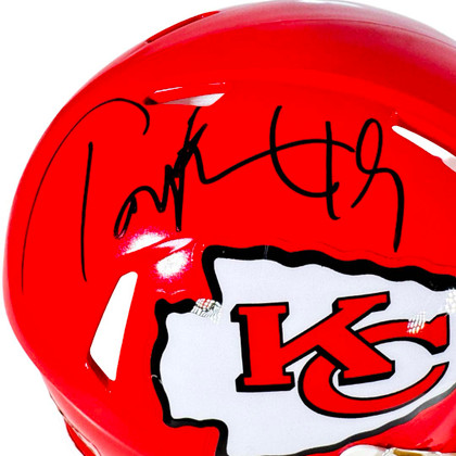 Tony Richardson Signed Kansas City Chiefs Speed Mini Football Helmet (JSA)