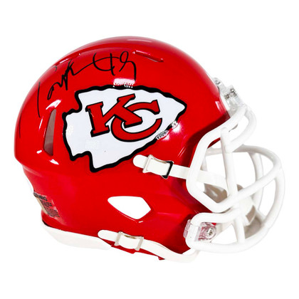 Tony Richardson Signed Kansas City Chiefs Speed Mini Football Helmet (JSA)