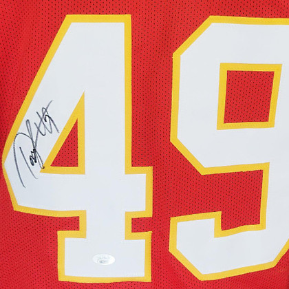 Tony Richardson Signed Kansas City Red Football Jersey (JSA)