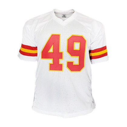 Tony Richardson Signed Kansas City White Football Jersey (JSA)