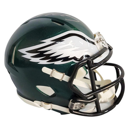 Michael Vick Signed Philadelphia Eagles Speed Mini Football Helmet (BECKETT)