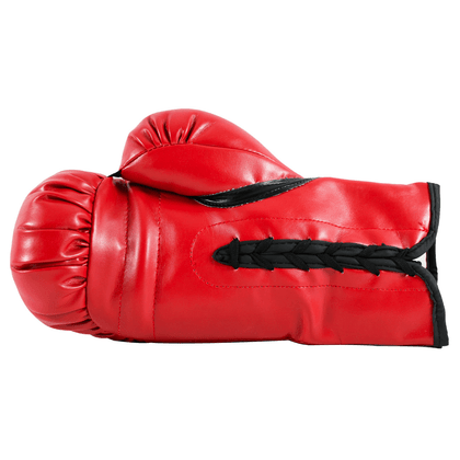 Michael Spinks "Jinx" Autographed Boxing Glove Red (JSA)