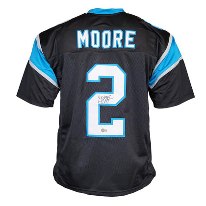 DJ Moore Signed Carolina Black Football Jersey (JSA)