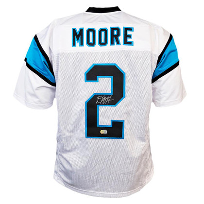 DJ Moore Signed Carolina White Football Jersey (JSA)