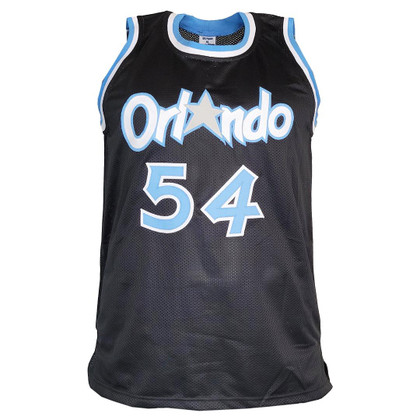 Horace Grant Signed Orlando Black Basketball Jersey (JSA)