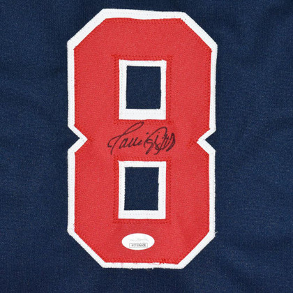 Javy Lopez Signed Atlanta Blue Baseball Jersey (JSA)