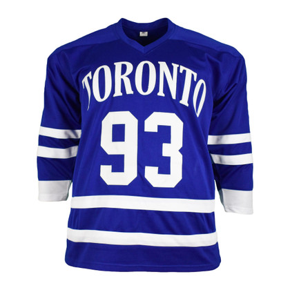 Doug Gilmour Signed Toronto Blue Hockey Jersey (JSA)