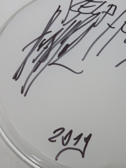 Belphegor Signed Drumhead