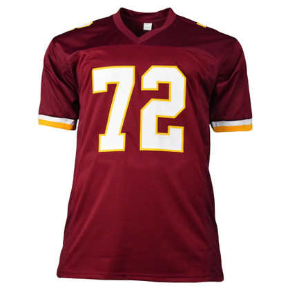 Dexter Manley Signed Pro-Edition Maroon Football Jersey (JSA)