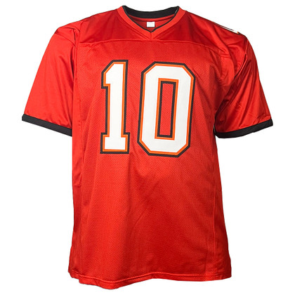 Trey Palmer Signed Tampa Bay Red Football Jersey (JSA)