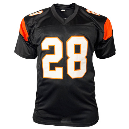 Corey Dillon Signed Cincinnati Black Football Jersey (Beckett)