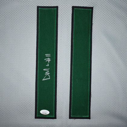 Denzel Mims Signed Pro-Edition Gray Football Jersey (JSA)