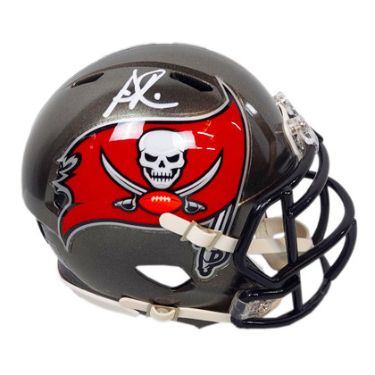 Simeon Rice Signed Tampa Bay Buccaneers Speed Mini Football Helmet (Beckett)