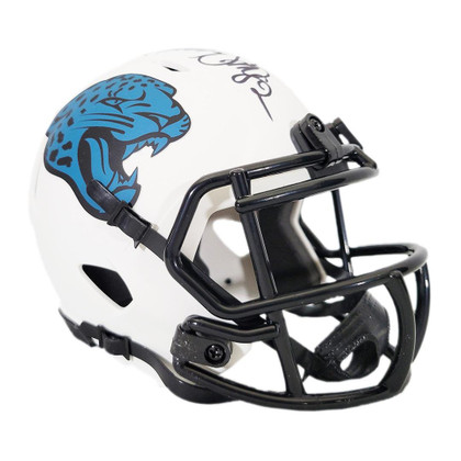 Jimmy Smith Signed Jacksonville Jaguars Lunar Eclipse Speed Mini Football Helmet (JSA)