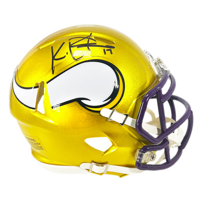 K.J. Osborn Signed Minnesota Vikings Flash Speed Mini Football Helmet (JSA)
