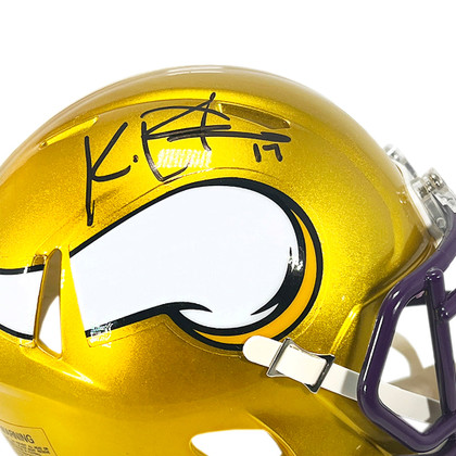 K.J. Osborn Signed Minnesota Vikings Flash Speed Mini Football Helmet (JSA)