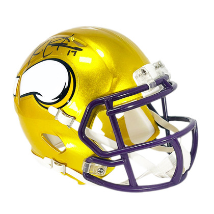 K.J. Osborn Signed Minnesota Vikings Flash Speed Mini Football Helmet (JSA)