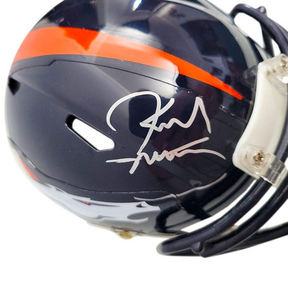 Karl Mecklenburg Signed Denver Broncos Speed Mini Football Helmet (JSA)