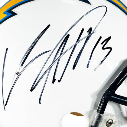 Keenan Allen Signed Los Angeles Chargers Authentic Full-Size Football Helmet (JSA)
