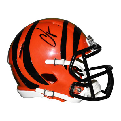 Chad Johnson Signed Cincinnati Bengals Speed Mini Football Helmet (Beckett)