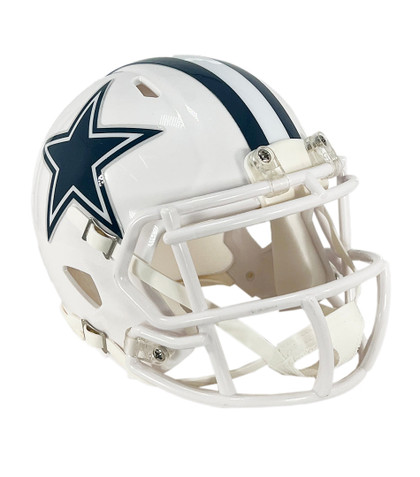 DeMarcus Lawrence Signed Dallas Cowboys Alternate Speed Mini Football Helmet (JSA)