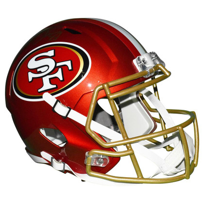 Terrell Owens Signed San Francisco 49ers Flash Speed Full-Size Replica Football Helmet (JSA)