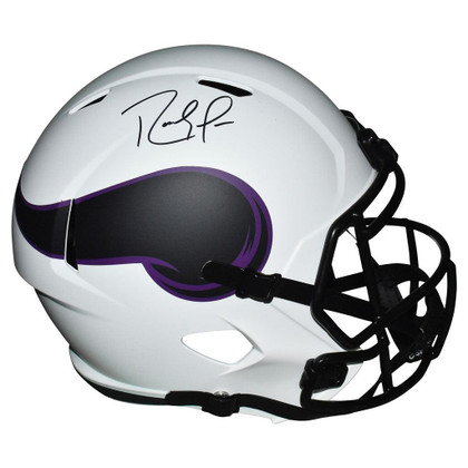 Randy Moss Signed Minnesota Vikings Lunar Speed Full-Size Replica Football Helmet (JSA)