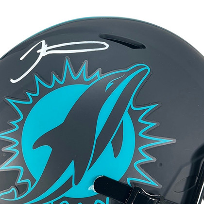 Tyreek Hill Signed Miami Dolphins Authentic Eclipse Speed Full-Size Football Helmet (Beckett)