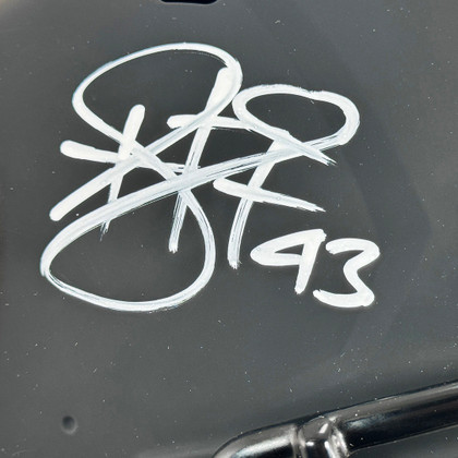 Troy Polamalu Signed Inscription Pittsburgh Steelers Authentic Eclipse Speed Full-Size Football Helmet (Beckett)