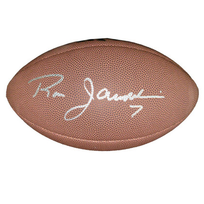 Ron Jaworski Signed Philadelphia Wilson Official NFL Replica Football (JSA)