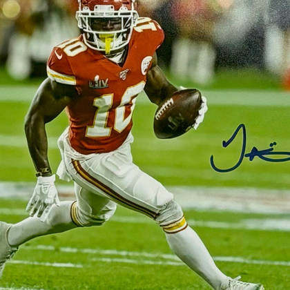 Tyreek Hill Signed Kansas City Chiefs Framed 11x14 Photo