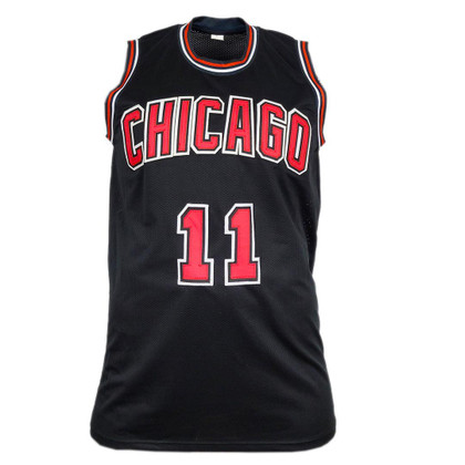 DeMar DeRozan Signed Chicago Black Basketball Jersey (Beckett)