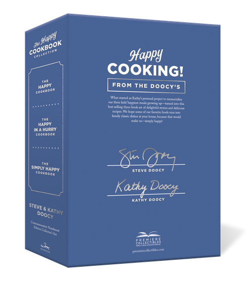 The Happy Cookbook Collection - Steve and Kathy Doocy (Signed ...