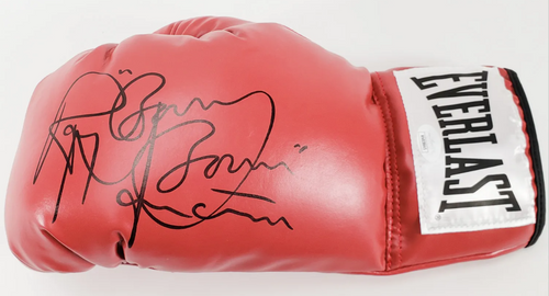 Ray Mancini "Boom Boom" Signed Red Everlast Boxing Glove (JSA Witness COA)