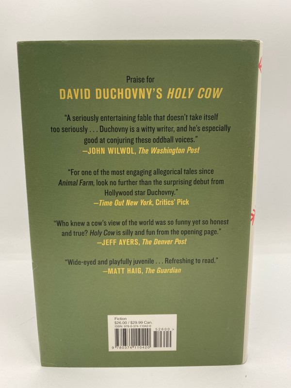 SIGNED] Bucky F*cking Dent Book, David Duchovny