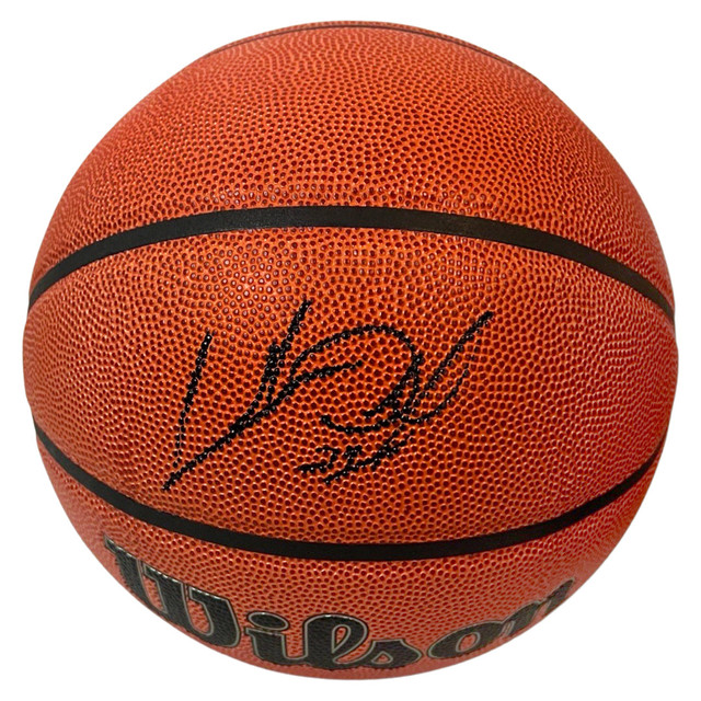 Rick Mahorn Signed Spalding NBA Pro Tack Indoor/Outdoor Basketball