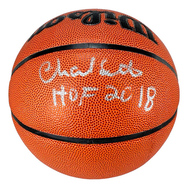 Charles Oakley Signed Wilson Authentic Series Basketball (JSA) - Charles Oakley Signed Wilson Authentic Series Basketball (JSA) -